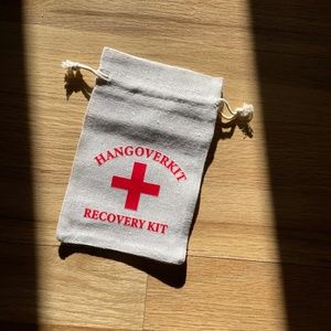 16 Drawstring Hangover Kit/Recovery Kit Bags